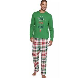 Most Wonderful Time of The Year Matching PJ's Jamies for Families Med, 2X Xmas